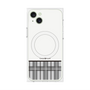 プレミアムパネル with MagSafe［ CASEPLAY Tartan Check - Gray ］