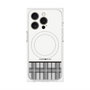 プレミアムパネル with MagSafe［ CASEPLAY Tartan Check - Gray ］