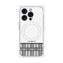 プレミアムパネル with MagSafe［ CASEPLAY Tartan Check - Gray ］