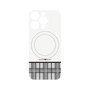 プレミアムパネル with MagSafe［ CASEPLAY Tartan Check - Gray ］