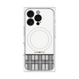 プレミアムパネル with MagSafe［ CASEPLAY Tartan Check - Gray ］