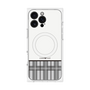 プレミアムパネル with MagSafe［ CASEPLAY Tartan Check - Gray ］