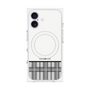 プレミアムパネル with MagSafe［ CASEPLAY Tartan Check - Gray ］