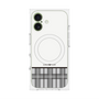 プレミアムパネル with MagSafe［ CASEPLAY Tartan Check - Gray ］