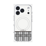 プレミアムパネル with MagSafe［ CASEPLAY Tartan Check - Gray ］