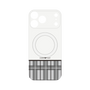 プレミアムパネル with MagSafe［ CASEPLAY Tartan Check - Gray ］