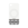 プレミアムパネル with MagSafe［ CASEPLAY Tartan Check - Gray ］