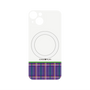 プレミアムパネル with MagSafe［ CASEPLAY Tartan Check - Purple ］