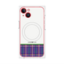 プレミアムパネル with MagSafe［ CASEPLAY Tartan Check - Purple ］