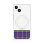 プレミアムパネル with MagSafe［ CASEPLAY Tartan Check - Purple ］