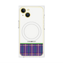 プレミアムパネル with MagSafe［ CASEPLAY Tartan Check - Purple ］
