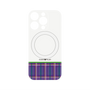 プレミアムパネル with MagSafe［ CASEPLAY Tartan Check - Purple ］
