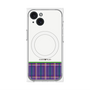 プレミアムパネル with MagSafe［ CASEPLAY Tartan Check - Purple ］