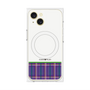 プレミアムパネル with MagSafe［ CASEPLAY Tartan Check - Purple ］