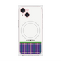 プレミアムパネル with MagSafe［ CASEPLAY Tartan Check - Purple ］
