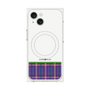 プレミアムパネル with MagSafe［ CASEPLAY Tartan Check - Purple ］