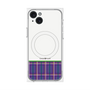 プレミアムパネル with MagSafe［ CASEPLAY Tartan Check - Purple ］