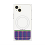 プレミアムパネル with MagSafe［ CASEPLAY Tartan Check - Purple ］