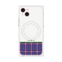 プレミアムパネル with MagSafe［ CASEPLAY Tartan Check - Purple ］