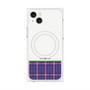 プレミアムパネル with MagSafe［ CASEPLAY Tartan Check - Purple ］