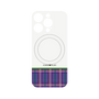 プレミアムパネル with MagSafe［ CASEPLAY Tartan Check - Purple ］