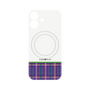 プレミアムパネル with MagSafe［ CASEPLAY Tartan Check - Purple ］