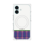 プレミアムパネル with MagSafe［ CASEPLAY Tartan Check - Purple ］
