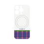 プレミアムパネル with MagSafe［ CASEPLAY Tartan Check - Purple ］