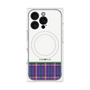 プレミアムパネル with MagSafe［ CASEPLAY Tartan Check - Purple ］