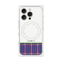 プレミアムパネル with MagSafe［ CASEPLAY Tartan Check - Purple ］