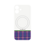 プレミアムパネル with MagSafe［ CASEPLAY Tartan Check - Purple ］