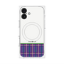 プレミアムパネル with MagSafe［ CASEPLAY Tartan Check - Purple ］