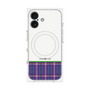 プレミアムパネル with MagSafe［ CASEPLAY Tartan Check - Purple ］