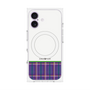 プレミアムパネル with MagSafe［ CASEPLAY Tartan Check - Purple ］