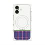 プレミアムパネル with MagSafe［ CASEPLAY Tartan Check - Purple ］