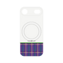プレミアムパネル with MagSafe［ CASEPLAY Tartan Check - Purple ］