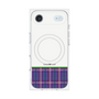 プレミアムパネル with MagSafe［ CASEPLAY Tartan Check - Purple ］