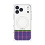 プレミアムパネル with MagSafe［ CASEPLAY Tartan Check - Purple ］