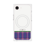 プレミアムパネル with MagSafe［ CASEPLAY Tartan Check - Purple ］