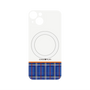 プレミアムパネル with MagSafe［ CASEPLAY Tartan Check - Blue ］