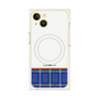 プレミアムパネル with MagSafe［ CASEPLAY Tartan Check - Blue ］