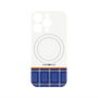 プレミアムパネル with MagSafe［ CASEPLAY Tartan Check - Blue ］