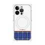プレミアムパネル with MagSafe［ CASEPLAY Tartan Check - Blue ］