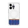 プレミアムパネル with MagSafe［ CASEPLAY Tartan Check - Blue ］