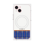 プレミアムパネル with MagSafe［ CASEPLAY Tartan Check - Blue ］
