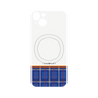 プレミアムパネル with MagSafe［ CASEPLAY Tartan Check - Blue ］