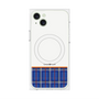 プレミアムパネル with MagSafe［ CASEPLAY Tartan Check - Blue ］