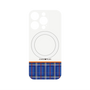 プレミアムパネル with MagSafe［ CASEPLAY Tartan Check - Blue ］