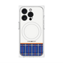 プレミアムパネル with MagSafe［ CASEPLAY Tartan Check - Blue ］