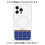 プレミアムパネル with MagSafe［ CASEPLAY Tartan Check - Blue ］